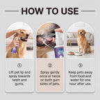 MellowNuzzle Pet Oral Spray – Fresh Breath & Dental Care for Dogs & Cats